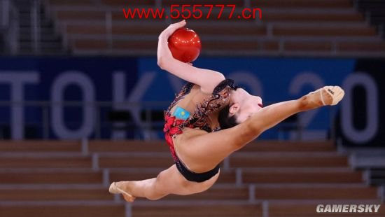 “无头”照片走红 艺术体操正妹奥运场上的诡异照片